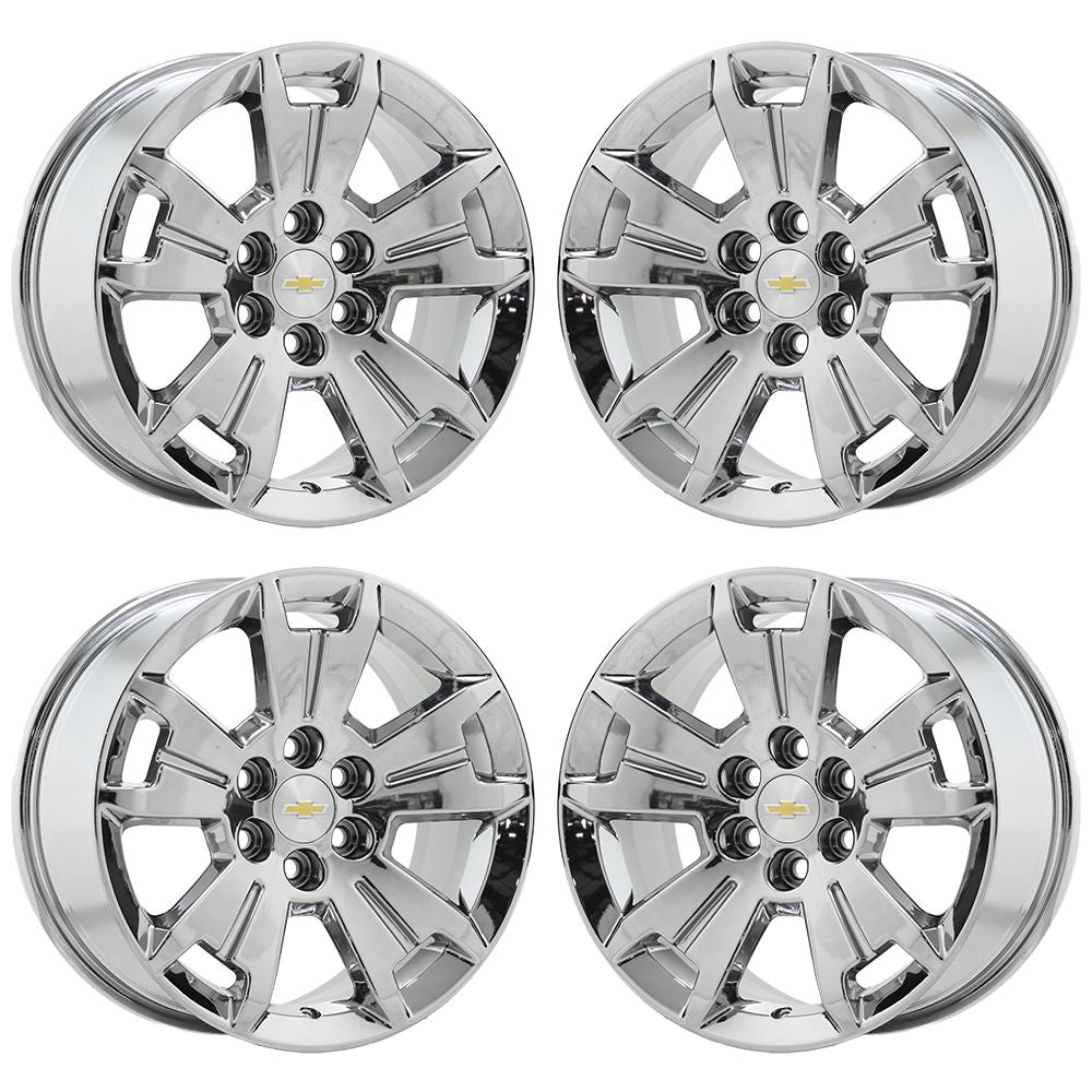 17" Chevrolet Colorado Z71 GMC Canyon Bright Chrome wheels Factory OEM 5672